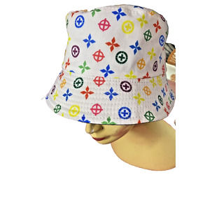 Reversible Bucket Hat Multicolored - One Size NWT